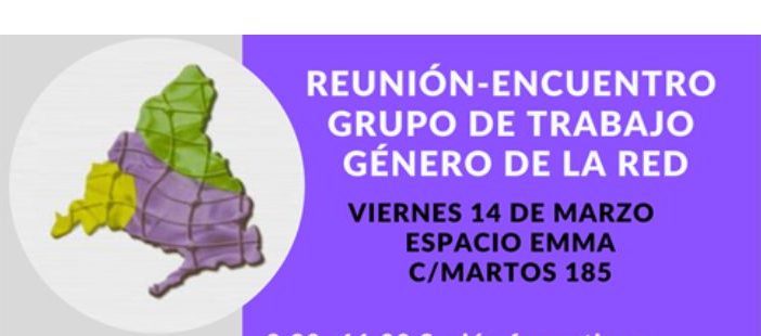 Encuentro del grupo de trabajo de género de la Red