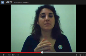 Yo también estoy contra el estigma en lengua de signos.