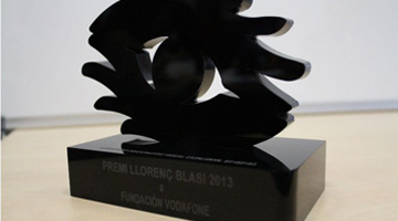 Teatro Accesible, premio LLorenç Blasi 2013.